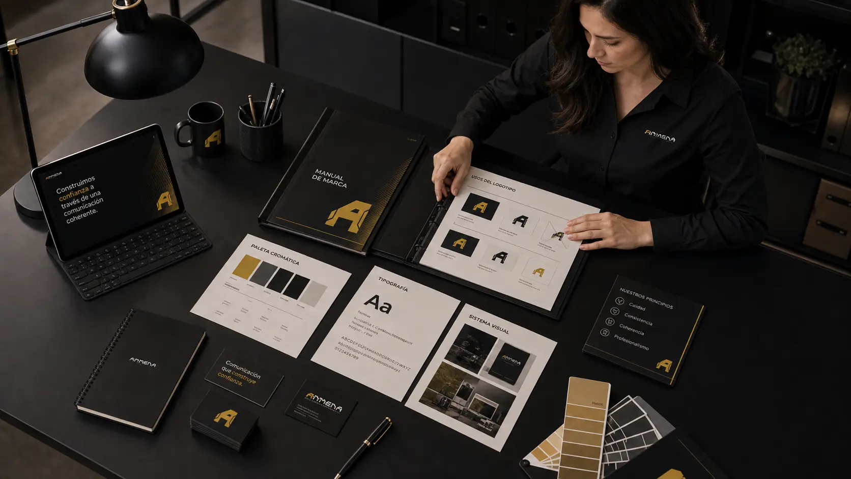 Evidencia visual de Branding y homogeneización de comunicación