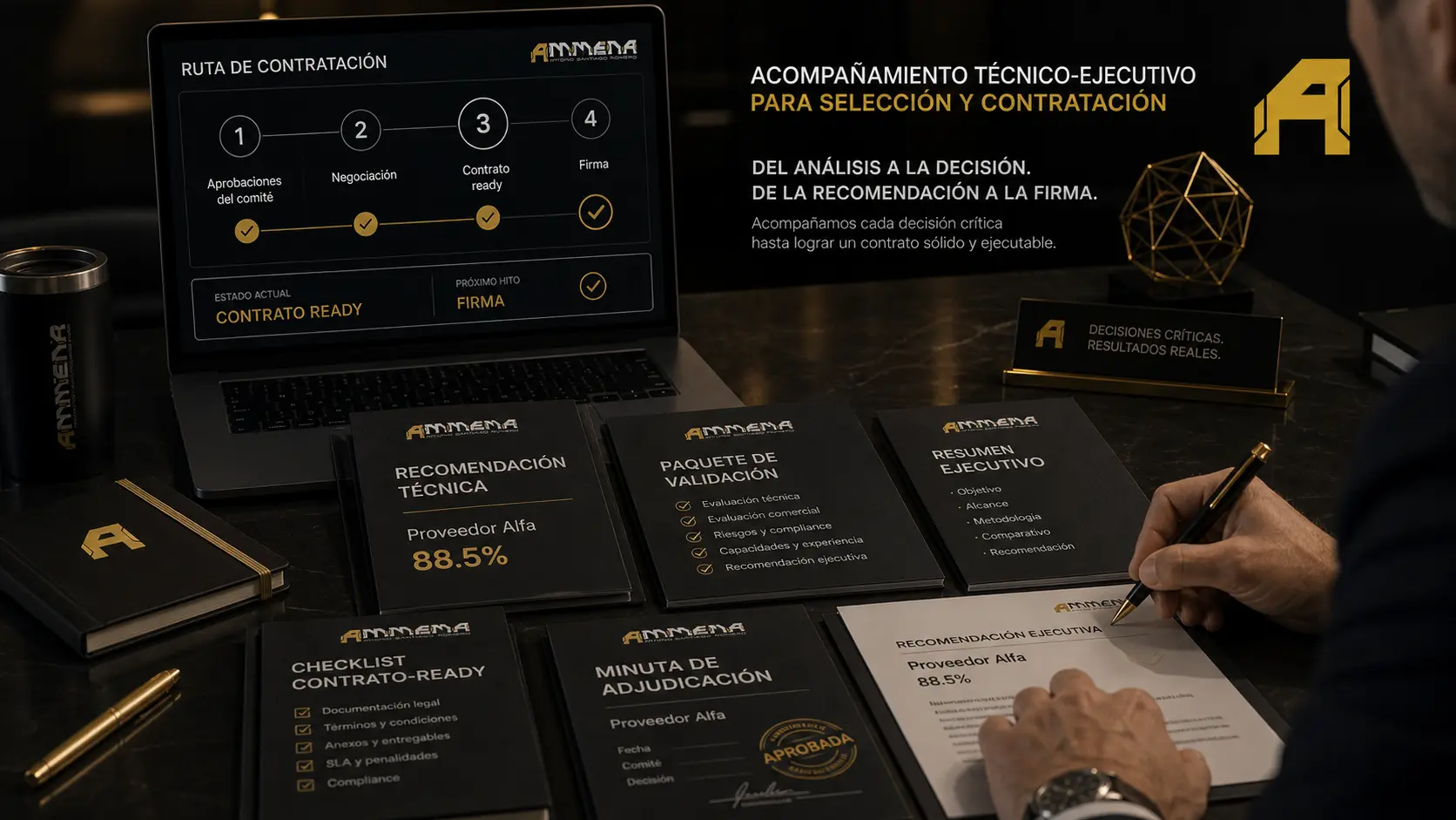 Evidencia visual de Acompañamiento técnico-ejecutivo para selección y contratación